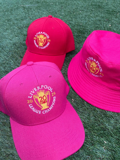 24/25-LIVERPOOL FC 20 TIMES CHAMPIONS PINK CAP