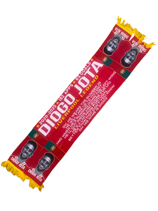 Diogo Jota Tribute Scarf – Limited Edition Liverpool FC
