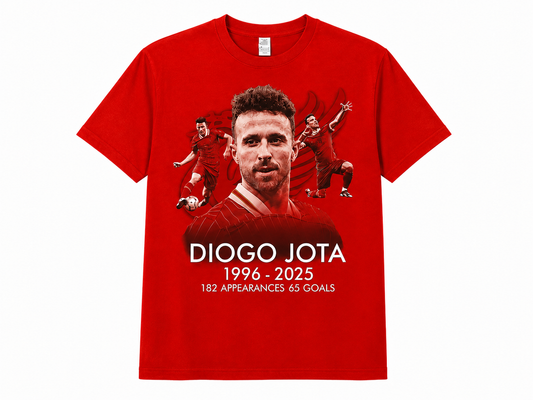 Diogo Jota Tribute T-Shirt | Liverpool FC Memorial Shirt – “He Wears the Number 20”