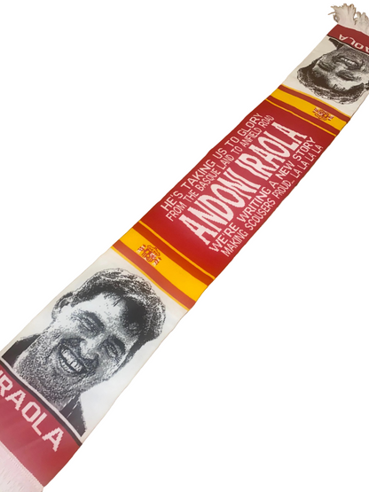 Unofficial Liverpool FC Andoni Iraola Football Scarf | Jacquard Matchday Supporters Scarf | Liverpool Fan Gift