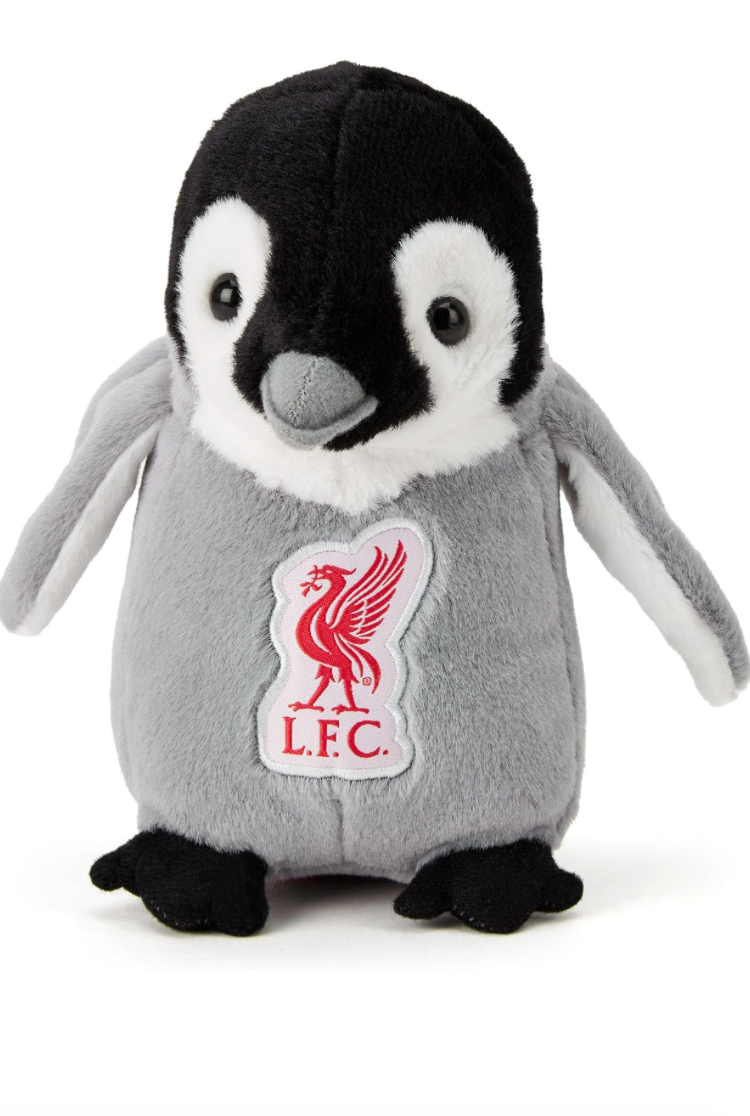 Liverpool FC Official Grey Penguin Soft Toy
