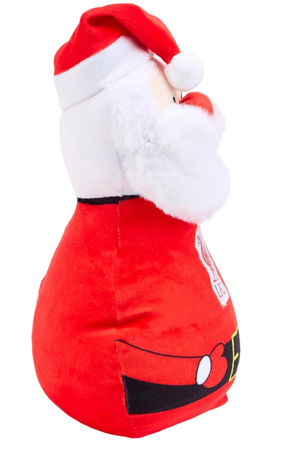 Liverpool FC Plush Santa Soft Toy | Official LFC Christmas Squashie