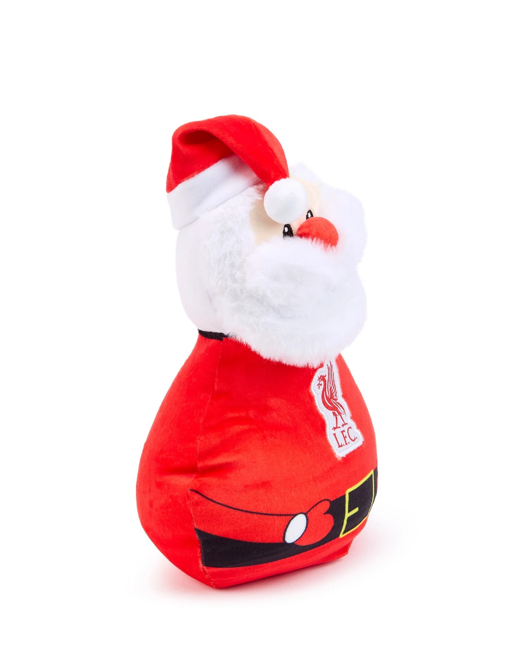 Liverpool FC Plush Santa Soft Toy | Official LFC Christmas Squashie
