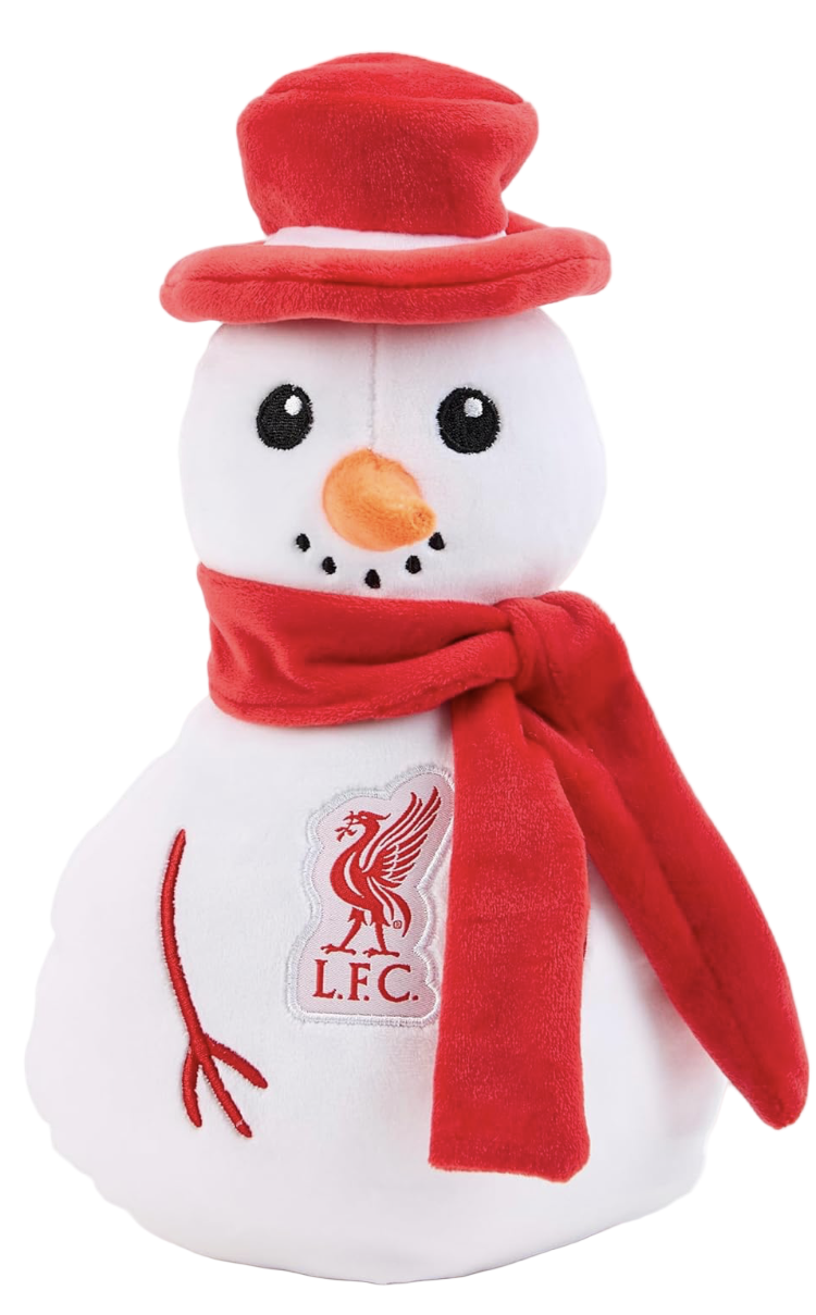 Liverpool FC Official Plush Squashie Snowman Soft Toy
