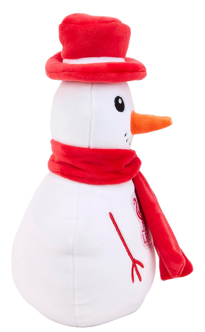 Liverpool FC Official Plush Squashie Snowman Soft Toy