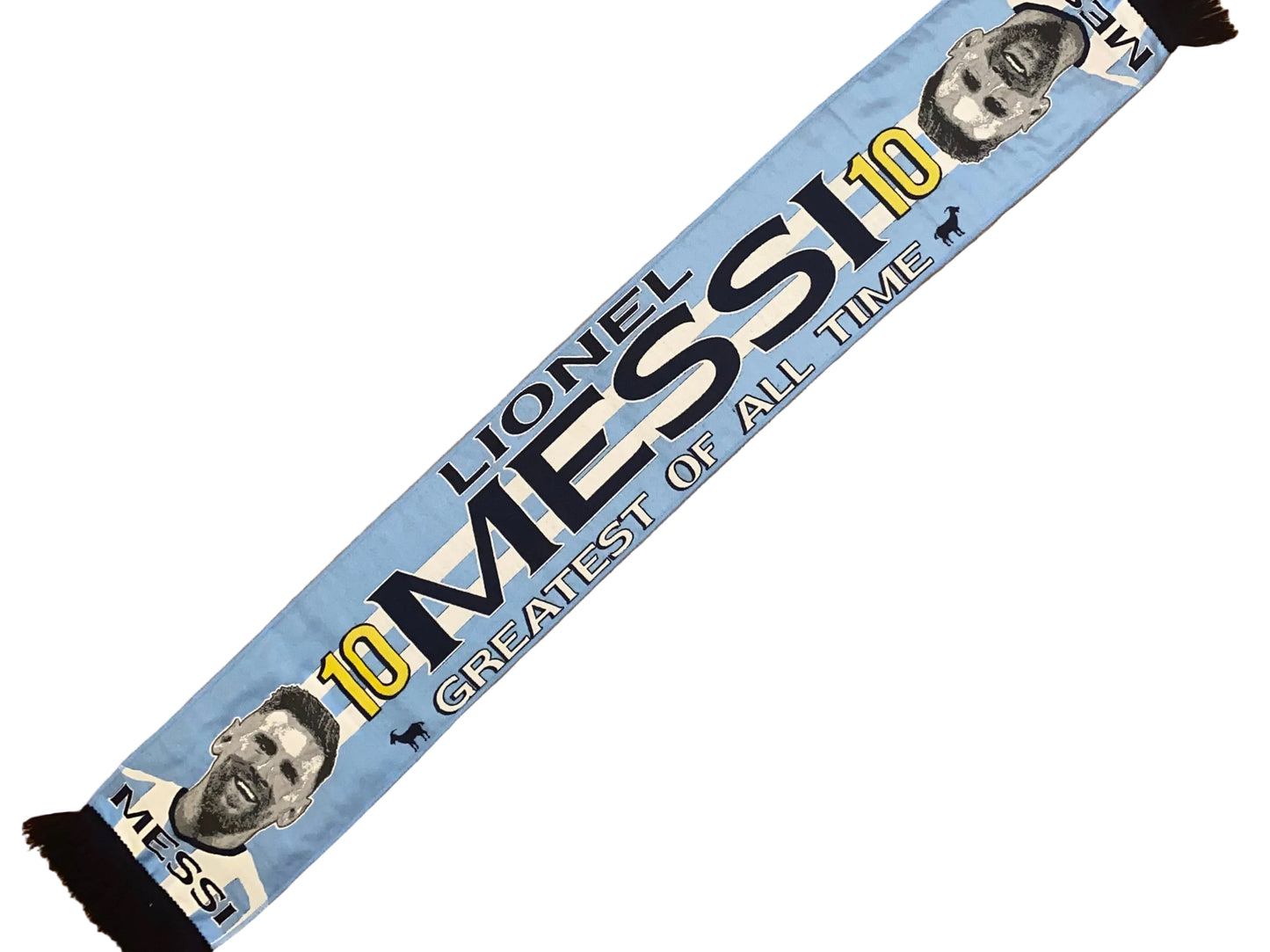 Lionel Messi Argentina No.10 Football Legend Scarf – Greatest of All Time GOAT – Unofficial