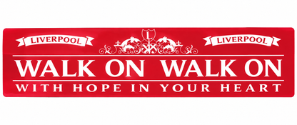 Liverpool FC Walk On Bar Runner Mat – Red Home Bar Mat – Unofficial