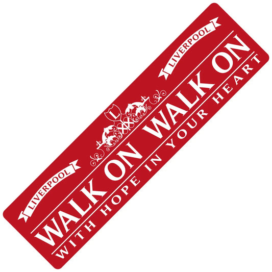 Liverpool FC Walk On Bar Runner Mat – Red Home Bar Mat – Unofficial