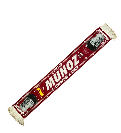Victor Muñoz Liverpool FC Scarf No.23 – Liverpool & Spain Player Scarf – Unofficial