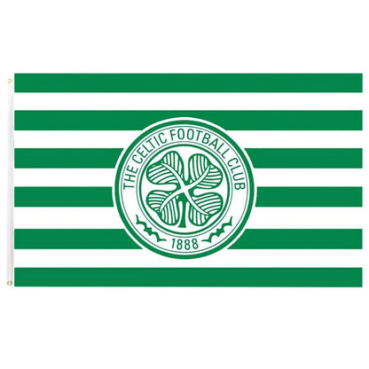 Official Celtic FC Green & White Flag – 5ft x 3ft