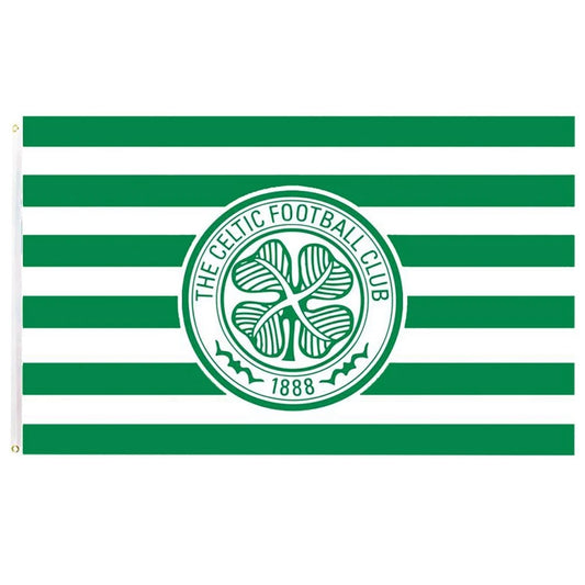Official Celtic FC Green & White Flag – 5ft x 3ft