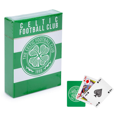 Official Celtic FC Playing Cards – Green & White Crest Design
