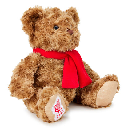 Official Liverpool FC Teddy Bear with Red Scarf – LFC Soft Plush Toy