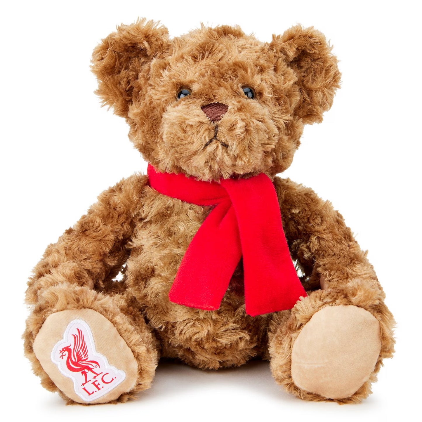 Official Liverpool FC Teddy Bear with Red Scarf – LFC Soft Plush Toy