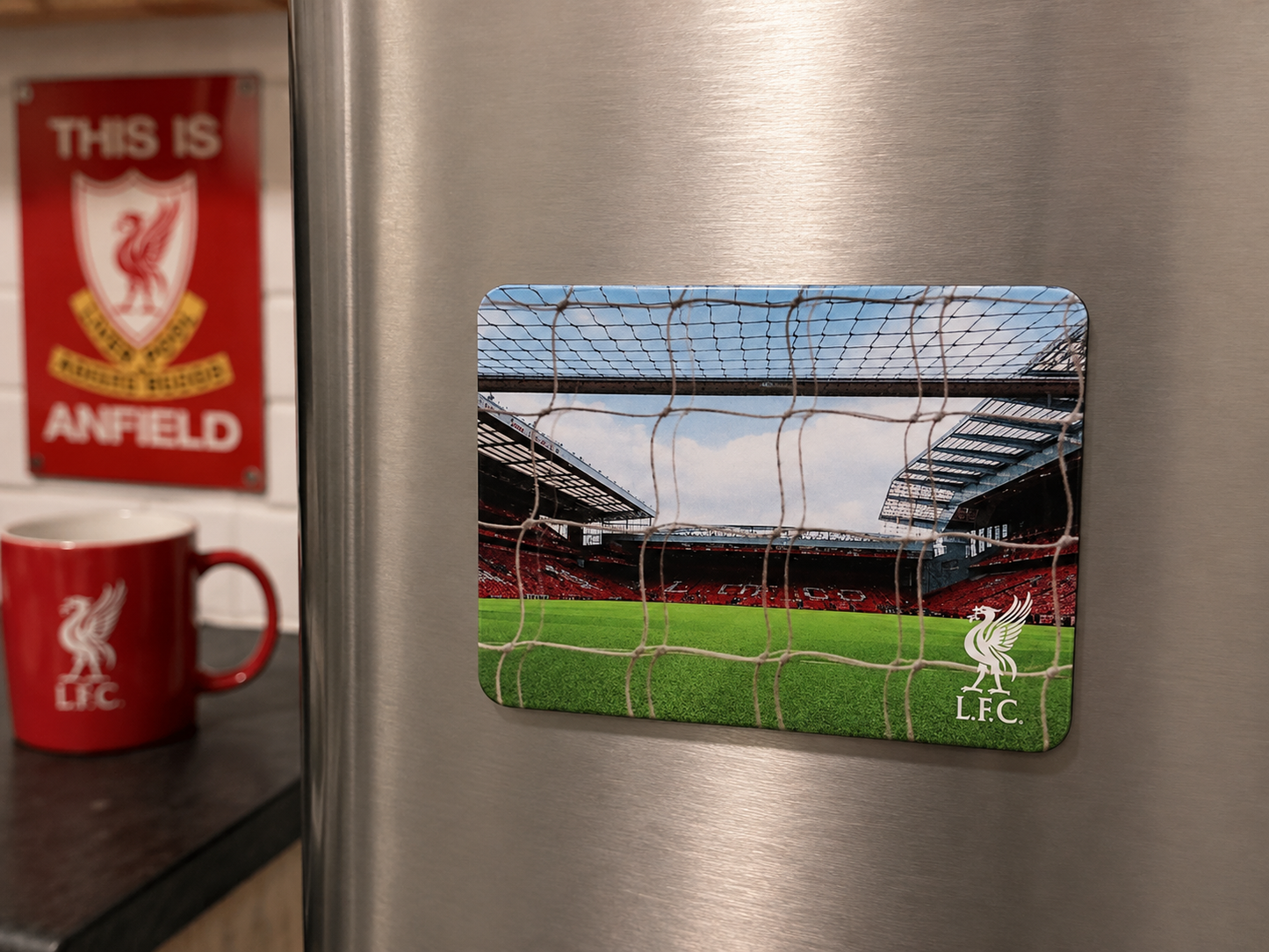 Official Liverpool FC Anfield Stadium Fridge Magnet – LFC Souvenir Gift